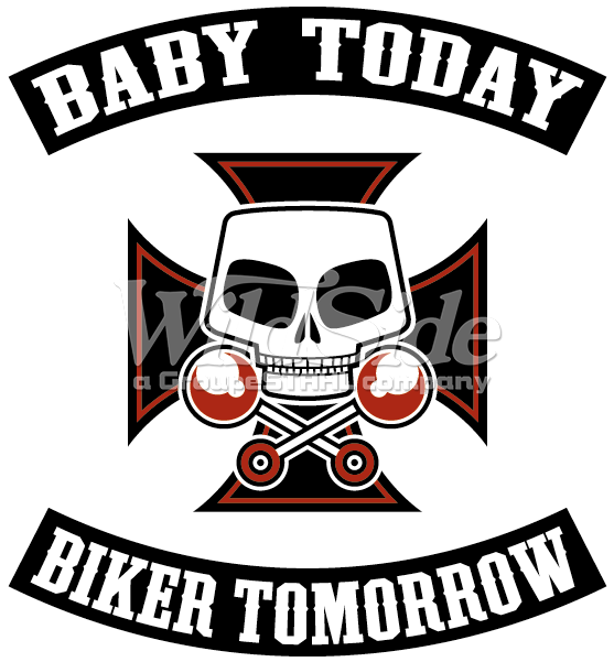 Baby Today Biker Tomorrow - Baby Today Biker Tomorrow Body (675x675), Png Download