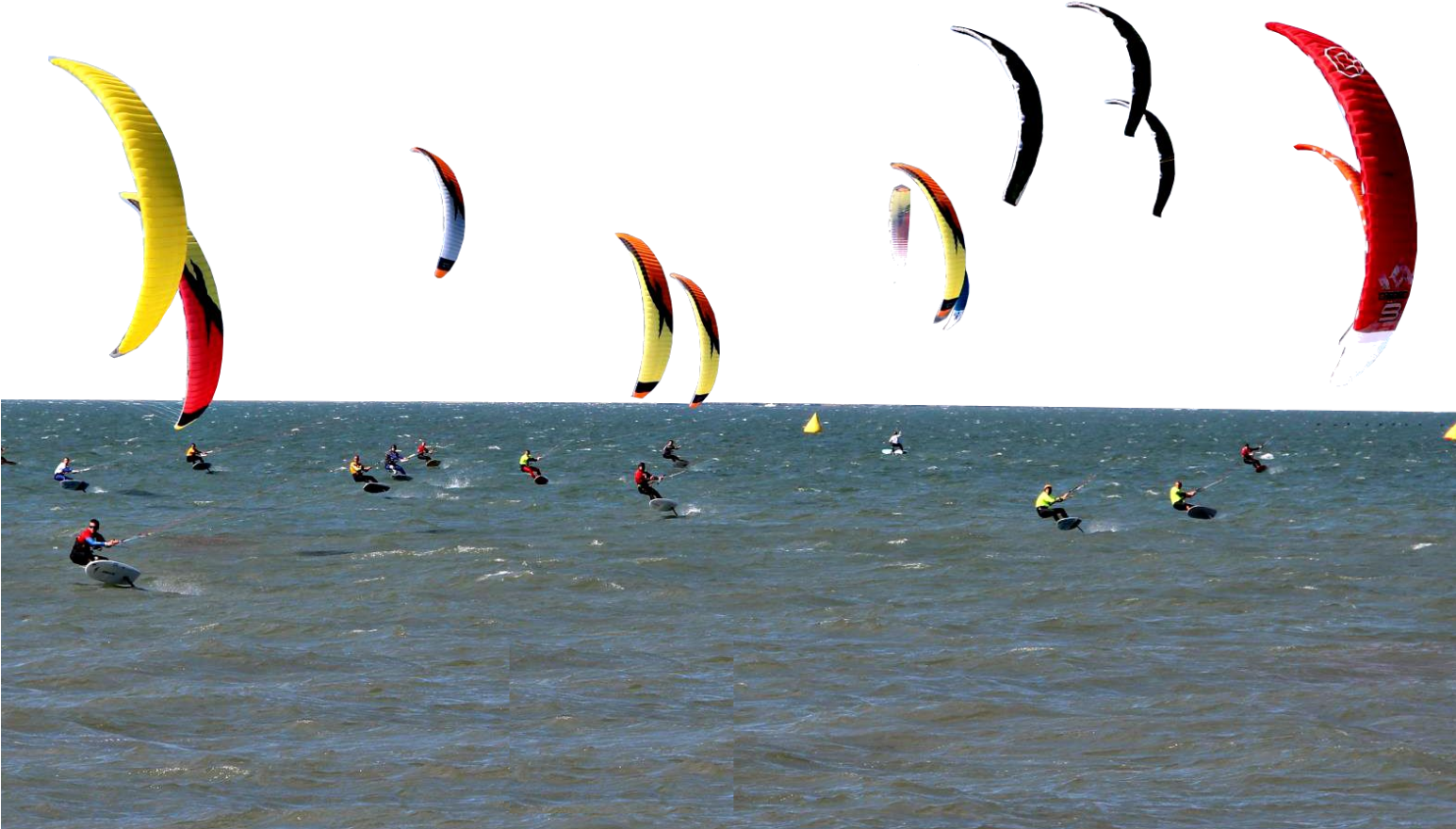 Kite Foil Gold Cup 2016 In Calabria Gizzeria - Seabird (1544x960), Png Download