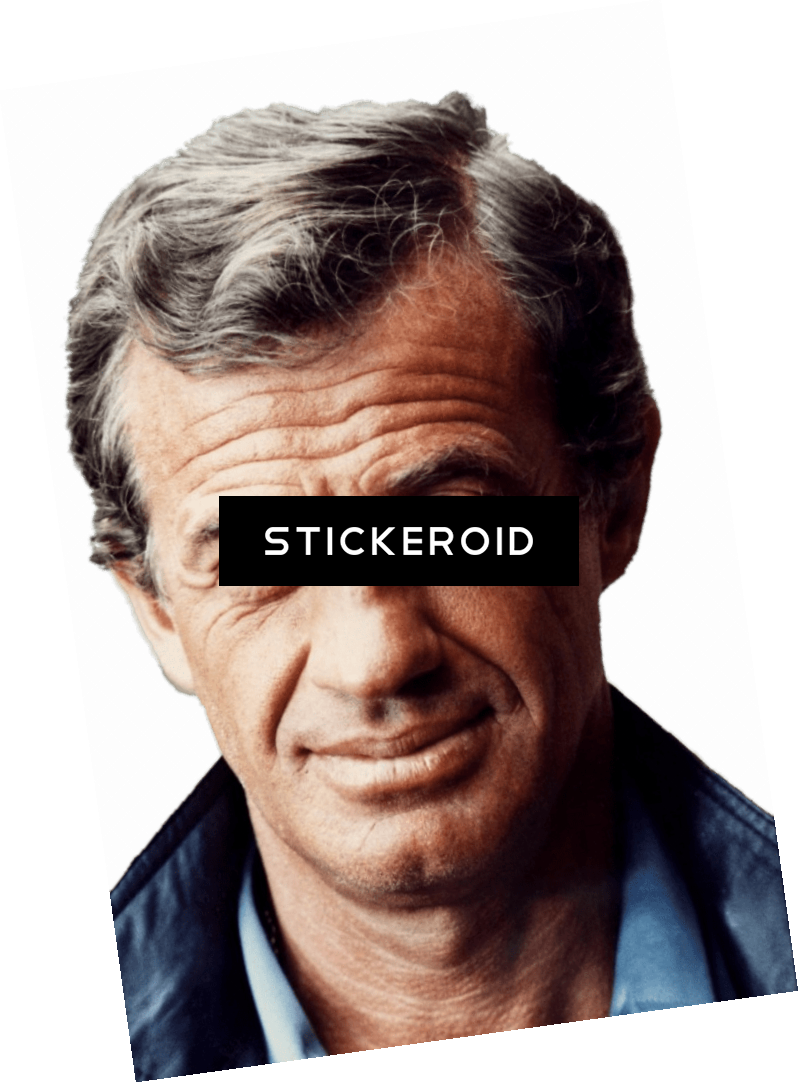 Jean Paul Belmondo - Senior Citizen (799x1083), Png Download