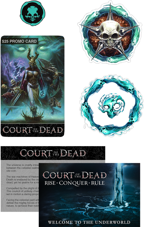 Allegiance Kit Miscellaneous Collectibles - Court Of The Dead: The Chronicle (480x740), Png Download