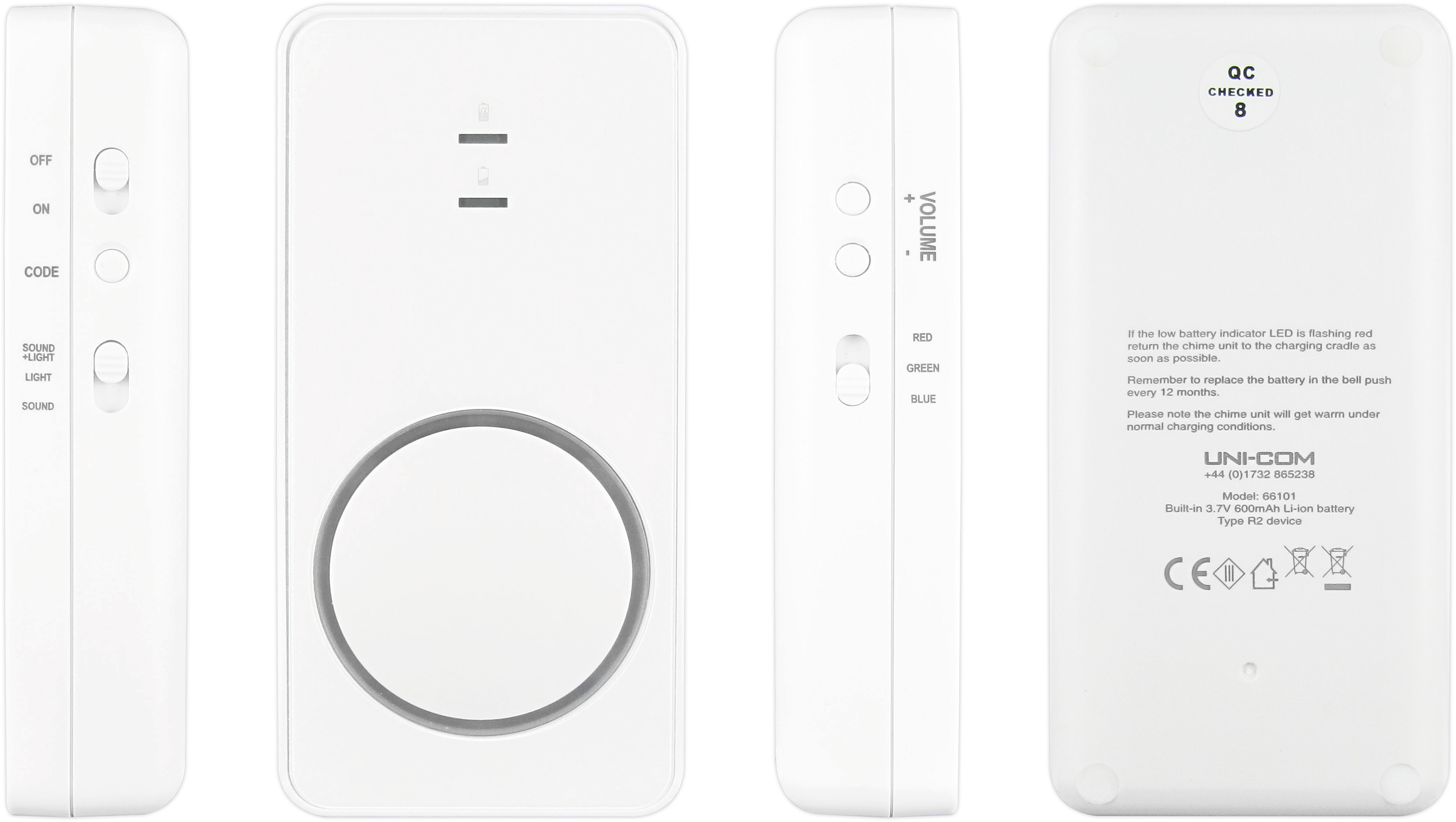 This Rechargeable Door Chime Offers All The Advantages - Iphone (4845x2736), Png Download