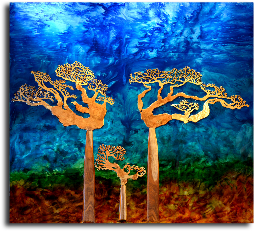 Frasca-halliday Madagascar Avenue Exposures International - Madagascar Art (1090x994), Png Download