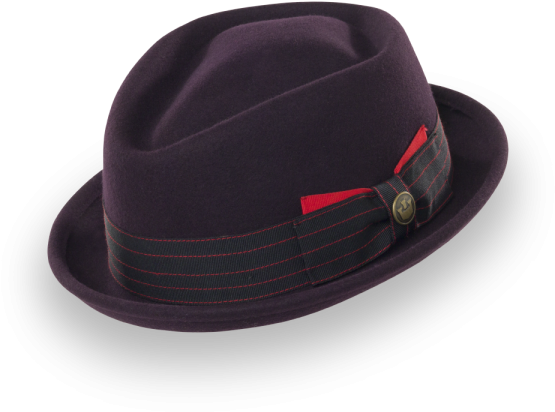 Miller Felt Pork Pie Hat - Fedora (600x600), Png Download