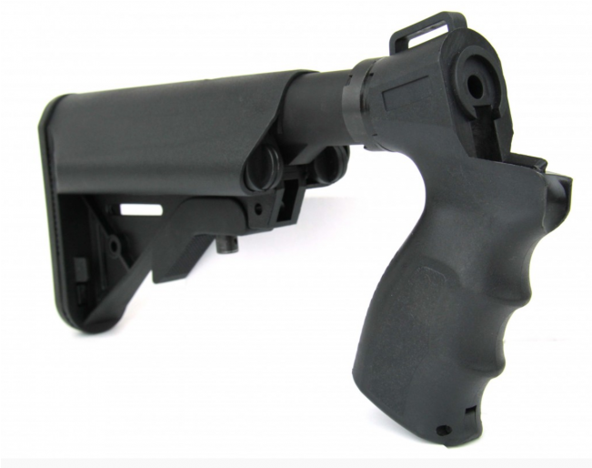 Tacfire Mossberg 500 Pistol Grip Stock Kit With Battery - Mossberg 500 (650x650), Png Download
