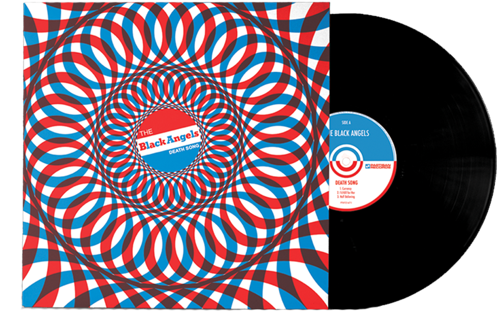 Black Angels Death Song Vinyl (1000x1000), Png Download