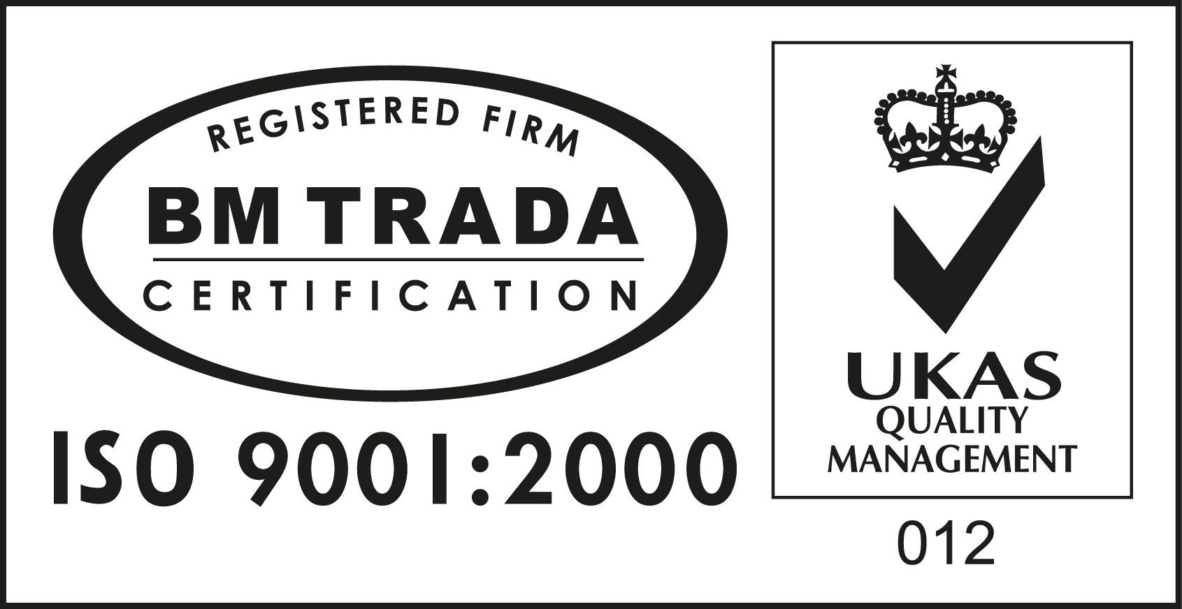 2000 Bm Trada Logo - Bm Trada Iso 9001 2000 (1691x872), Png Download