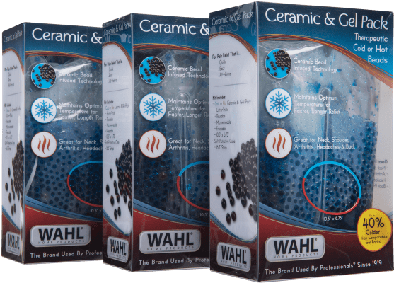 Wahl Home Products Therapeutic Gel Pack, Vibrating, (600x600), Png Download