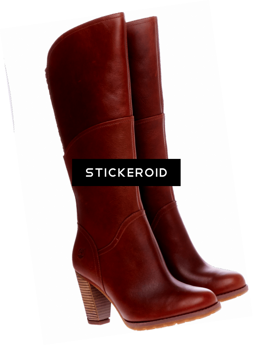 Knee-high Boot (839x1142), Png Download