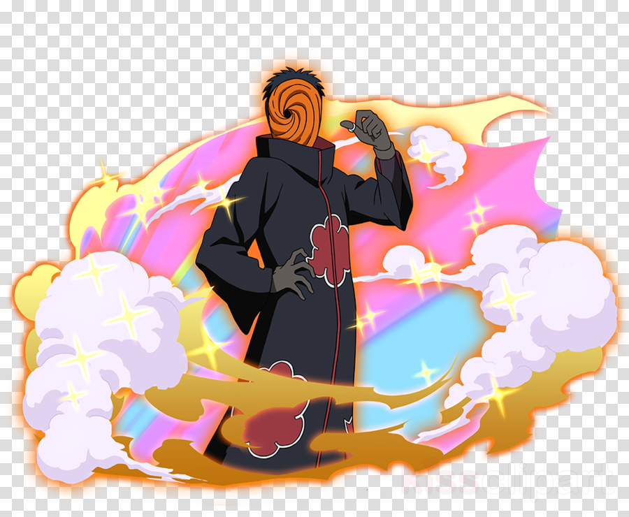 Akatsuki Naruto Obito Clipart Obito Uchiha Naruto Uzumaki - Naruto Blazing Tobi (900x740), Png Download