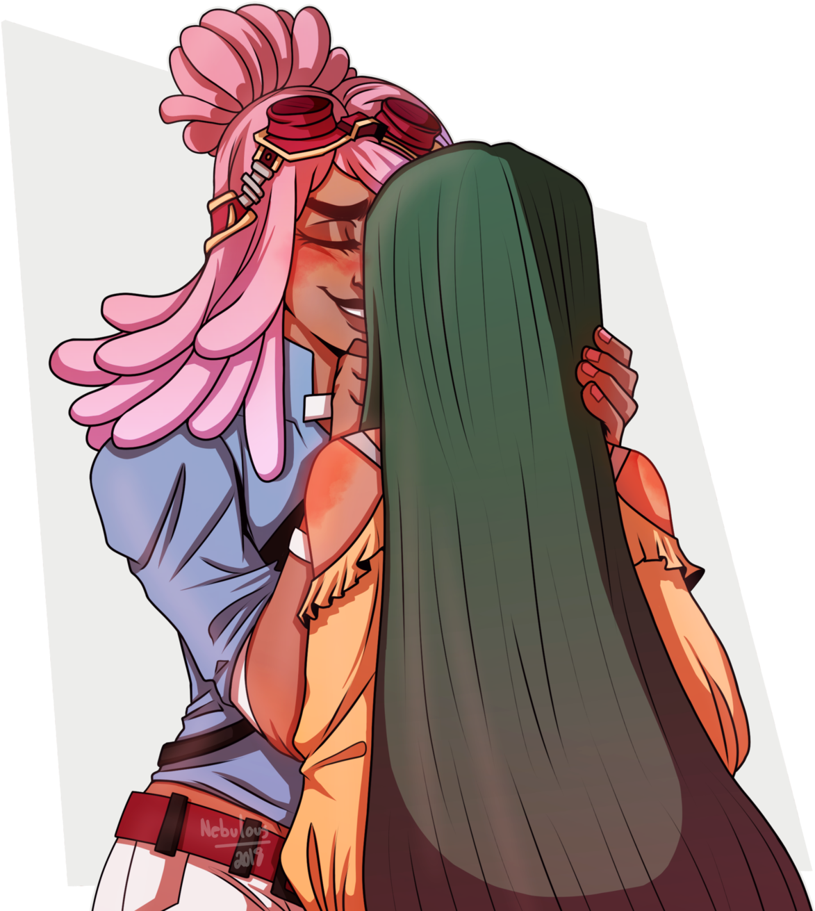 Happy Pride Month The Colors Don't Look Quite Right - Cartoon (1280x1342), Png Download