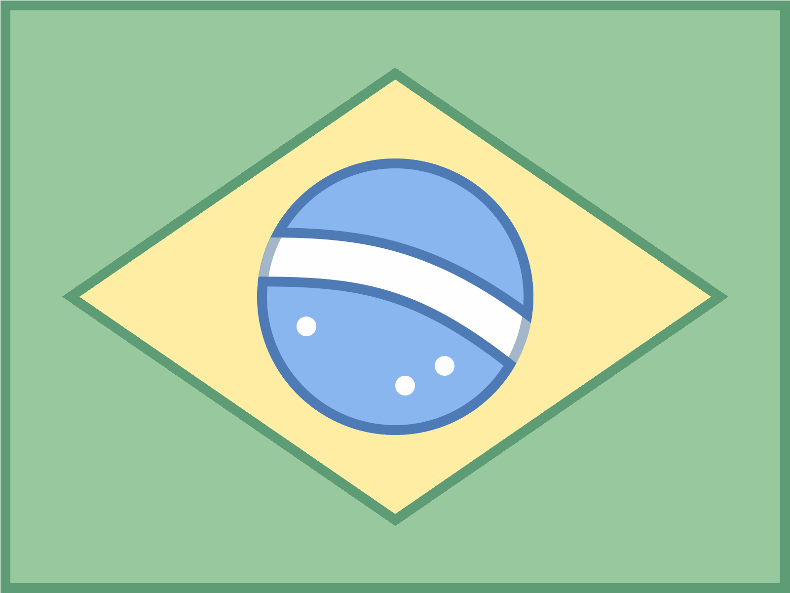 Brazil Icon - Kōhaku Maku (1600x1600), Png Download