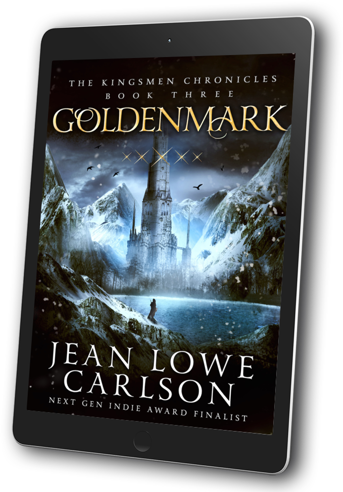 Goldenmark Ereader-left 3d - Bloodmark (the Kingsmen Chronicles #2): An Epic Fantasy (789x1000), Png Download