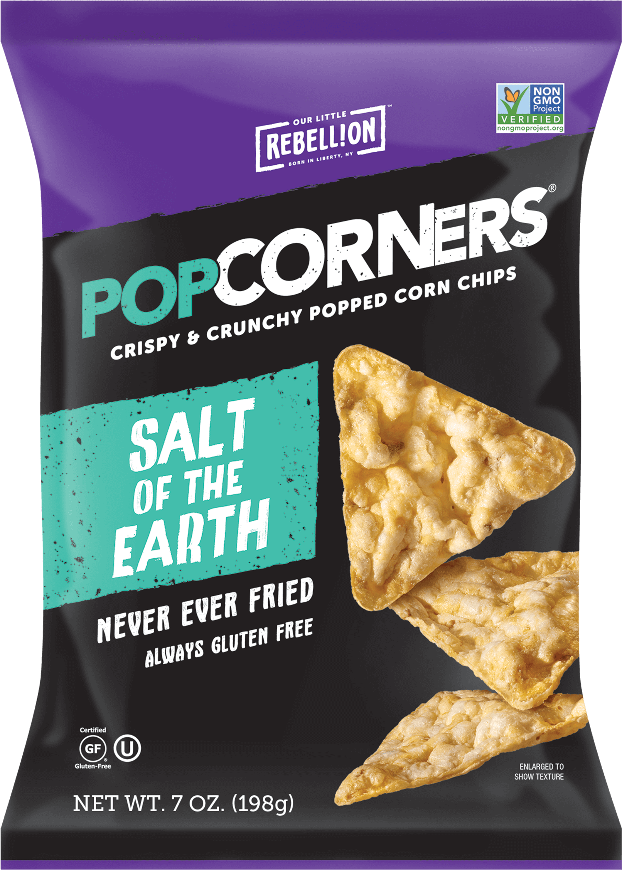 Popcorners Salt Of The Earth (2250x3150), Png Download
