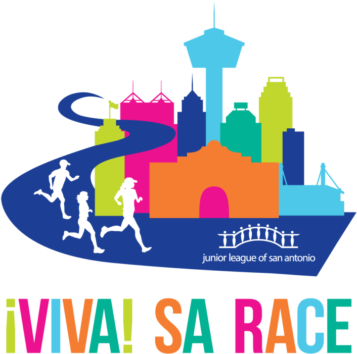 City Clipart San Antonio - ¡viva! Sa 5k, 10k, Kids Fun Run (768x768), Png Download