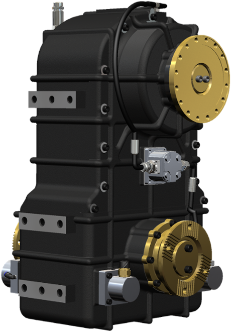 Heavy Duty Split Shaft Pto For Sewer Cleaning Truck - Machine (1000x773), Png Download