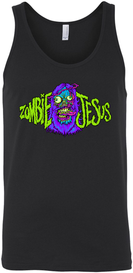 Zombie Jesus Googley Eyes • Free Digital Horror Anthology - Tank Top Sword Art Online (1024x1024), Png Download