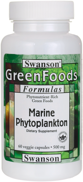 Marine Phytoplankton 500 Mg 60 Veg Caps (650x650), Png Download