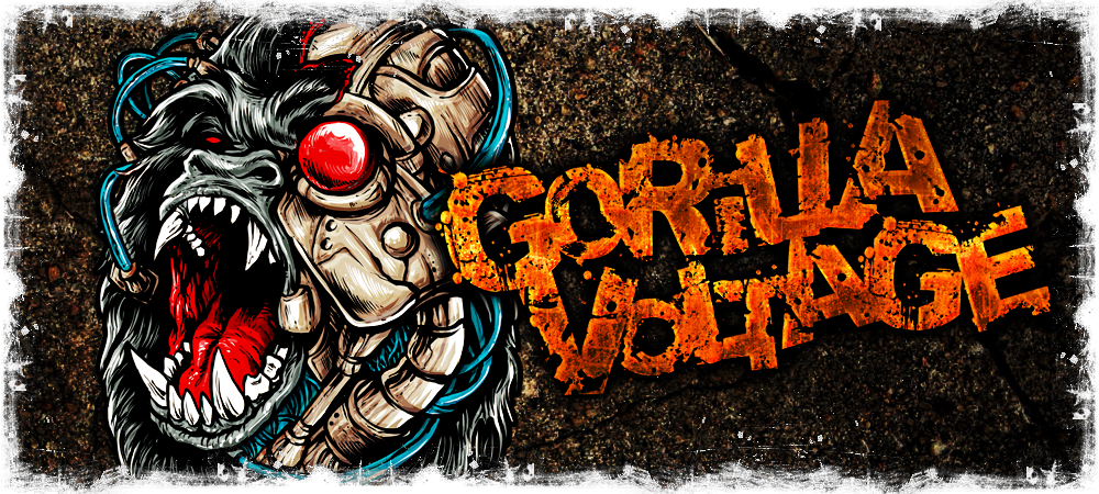 Gorilla Voltage Banner - Illustration (1000x450), Png Download