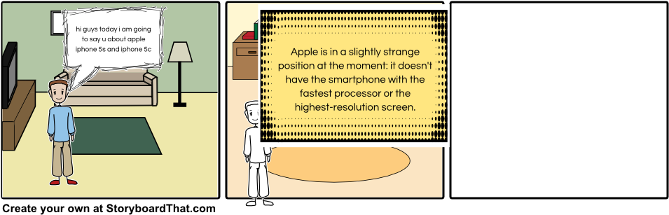 Iphone 5s And Iphone5c - Cartoon (970x320), Png Download