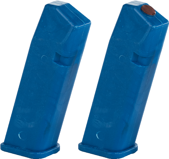 Ghost Training Gun Blu Magazine Pouches - Firearm (800x800), Png Download