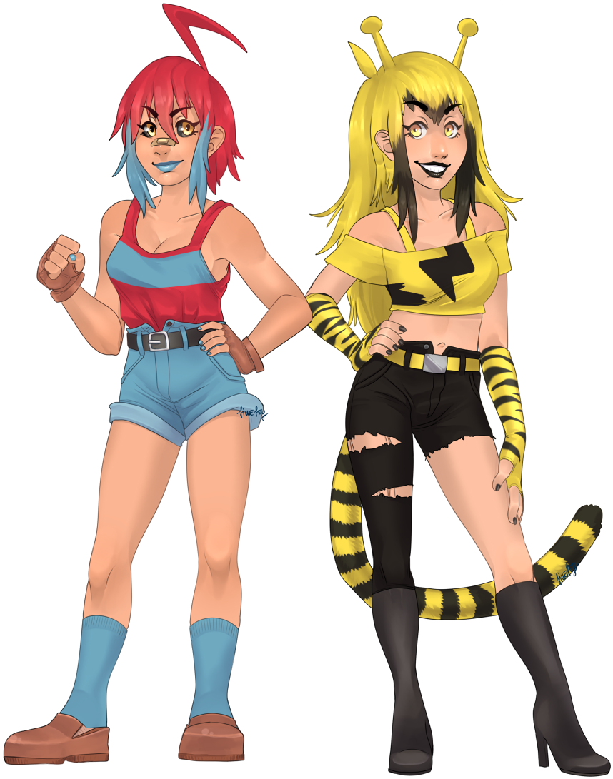 [c] Roboelectabuzz By Fiuefey Fur Affinity [dot] Net (900x1126), Png Download