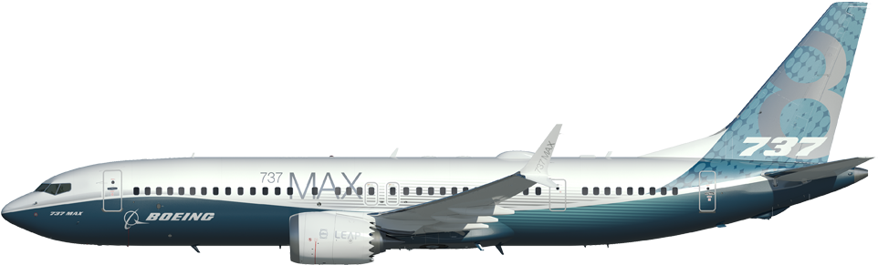 Boeing 737 Family (1070x292), Png Download