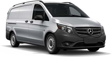 2018 Mercedes-benz Metris Cargo Van (510x270), Png Download
