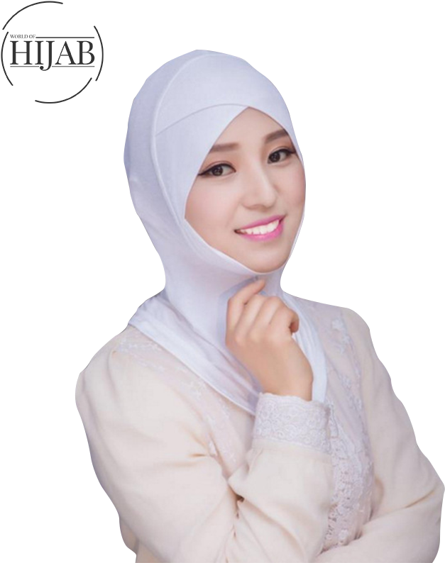 New Jersey Hijab Muslim Hijab Caps Women Ninja Underscarf - Women In Hijab Transparent (737x800), Png Download