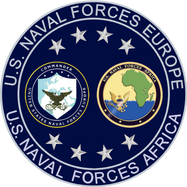 Naval Forces Africa - Us Naval Forces Africa Logo (600x600), Png Download