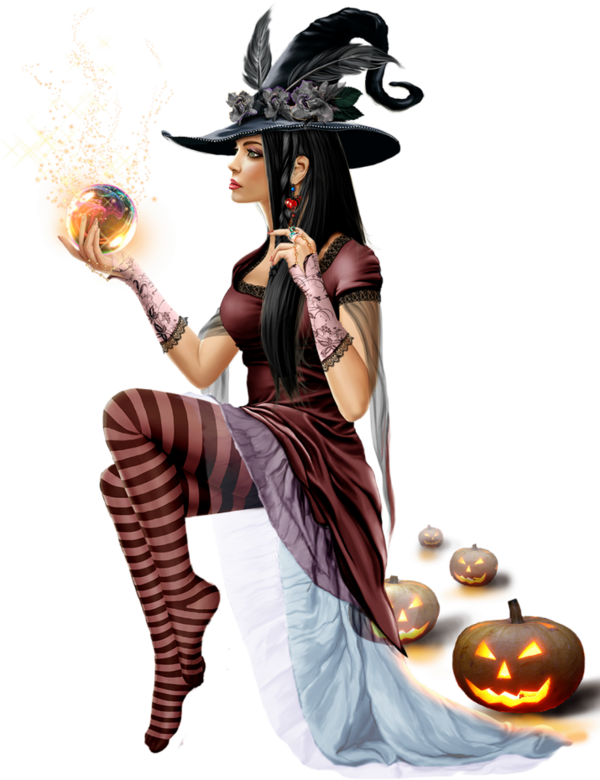Girl Illustrations, Illustration Girl, 3d Girl, Witches, - Chicas Png De Halloween (600x780), Png Download