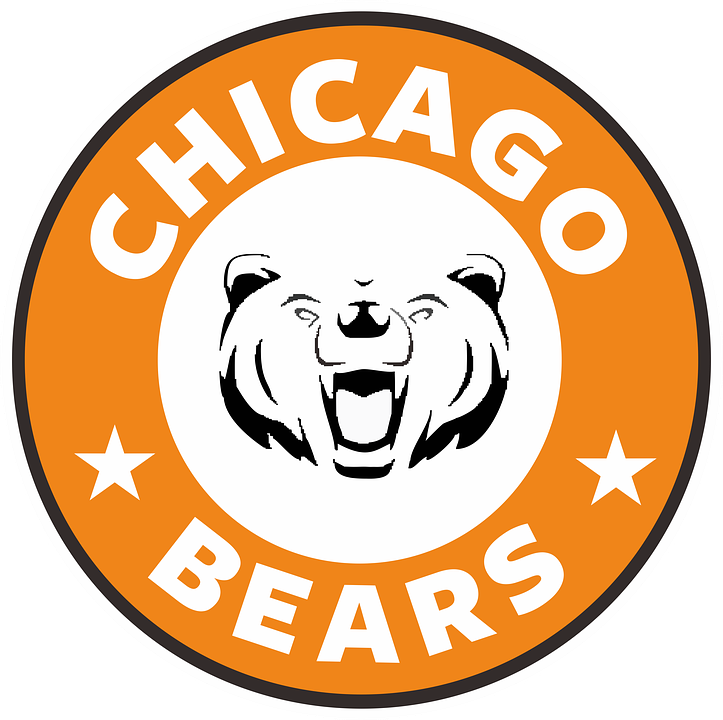 Bears, Chicago, Nfl, Logo - Texas Rangers Round Logo (723x720), Png Download