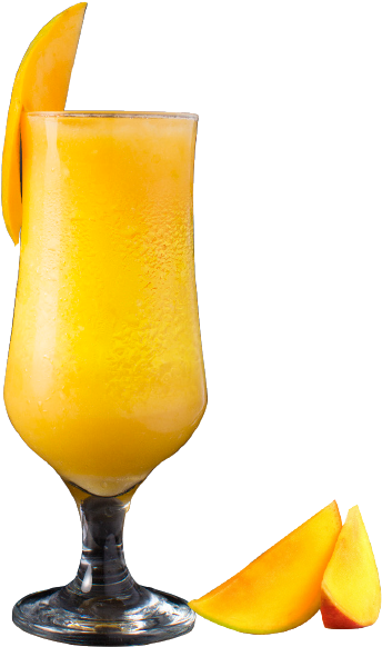 Juice Samurai Japanese Restaurant - Mango Juice Images Png (600x600), Png Download