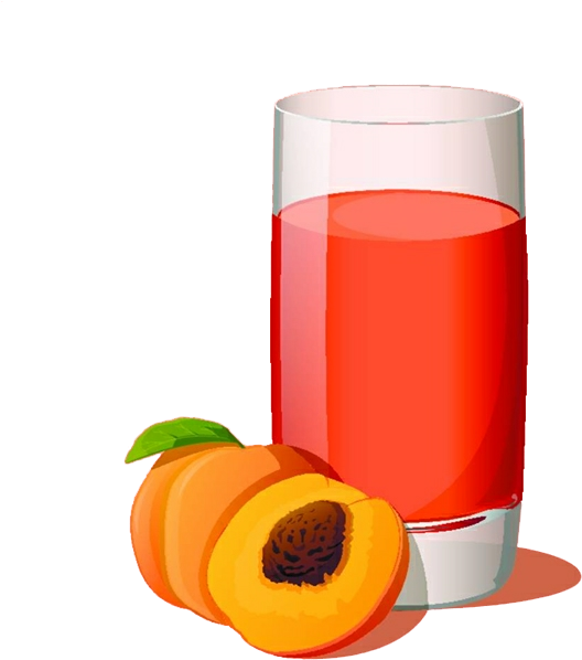 Orange Juice Orange Drink Apple Juice Fruit - Apple Juice Cartoon (640x640), Png Download