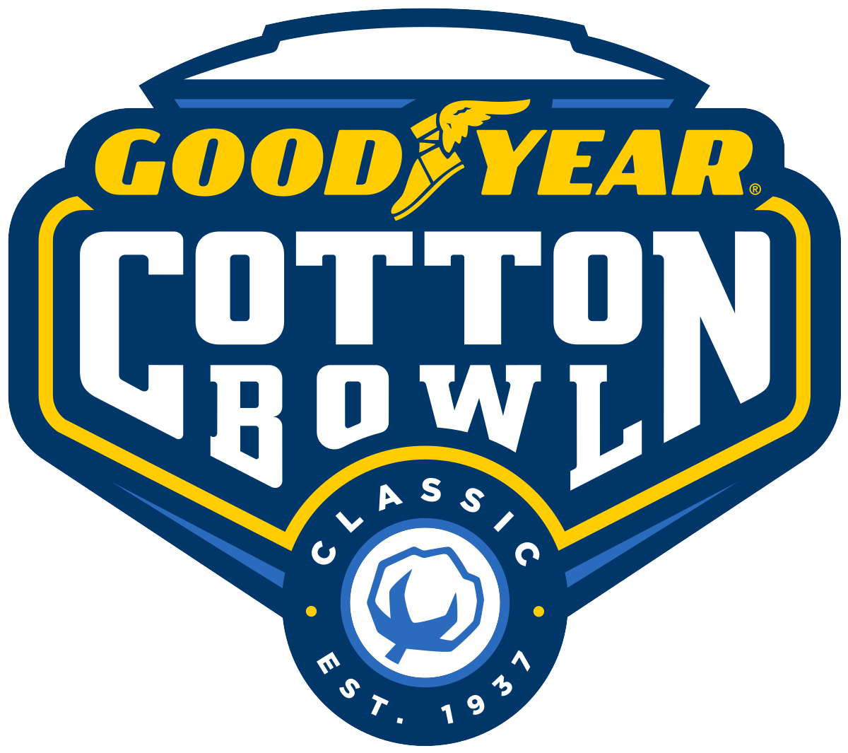 Cotton Bowl Preview - Goodyear Cotton Bowl Classic (1154x1024), Png Download