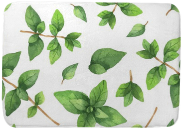 Watercolor Vector Seamless Pattern Hand Drawn Herb - Watercolor Painting (400x400), Png Download