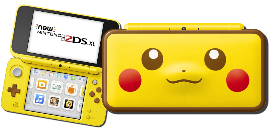 Nintendo 2ds Xl Pikachu - New Nintendo 2ds Xl Console - Pokeball Edition (940x441), Png Download