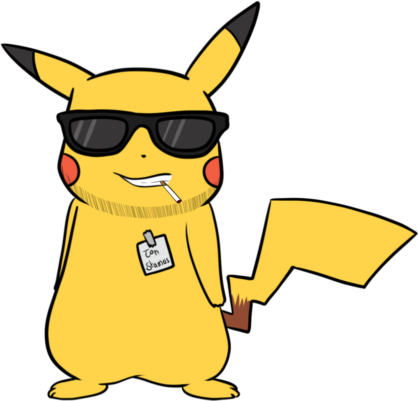 Pikachu Swag Png (883x905), Png Download