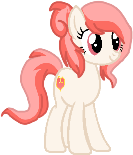 Gold Heart - Cartoon (467x552), Png Download