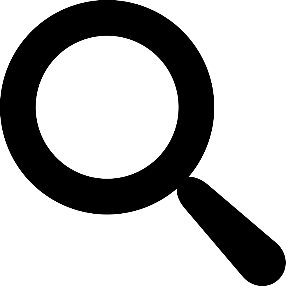 Instagram Icon Black Png - Search Icon Png Black (981x980), Png Download