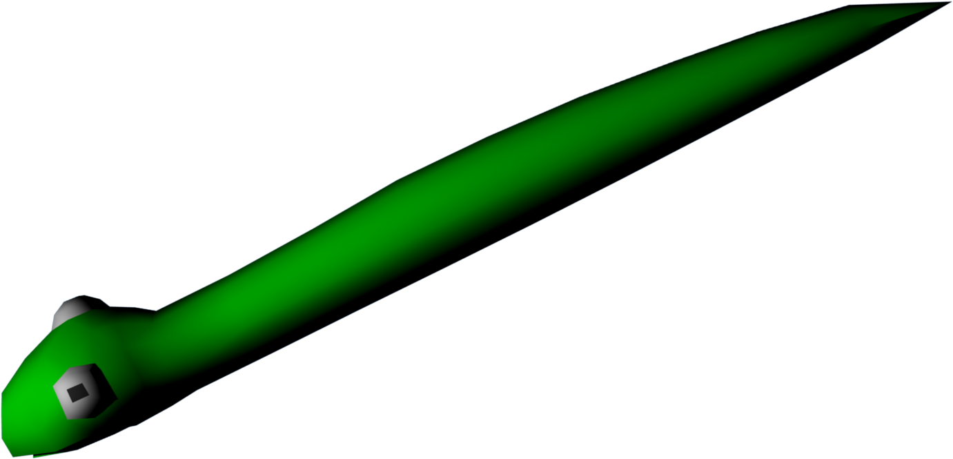 Straight Snake - Straight Snake Clipart (1920x1080), Png Download