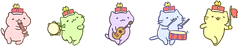 Another Kawaii Anime Blog - Marching Band (500x281), Png Download