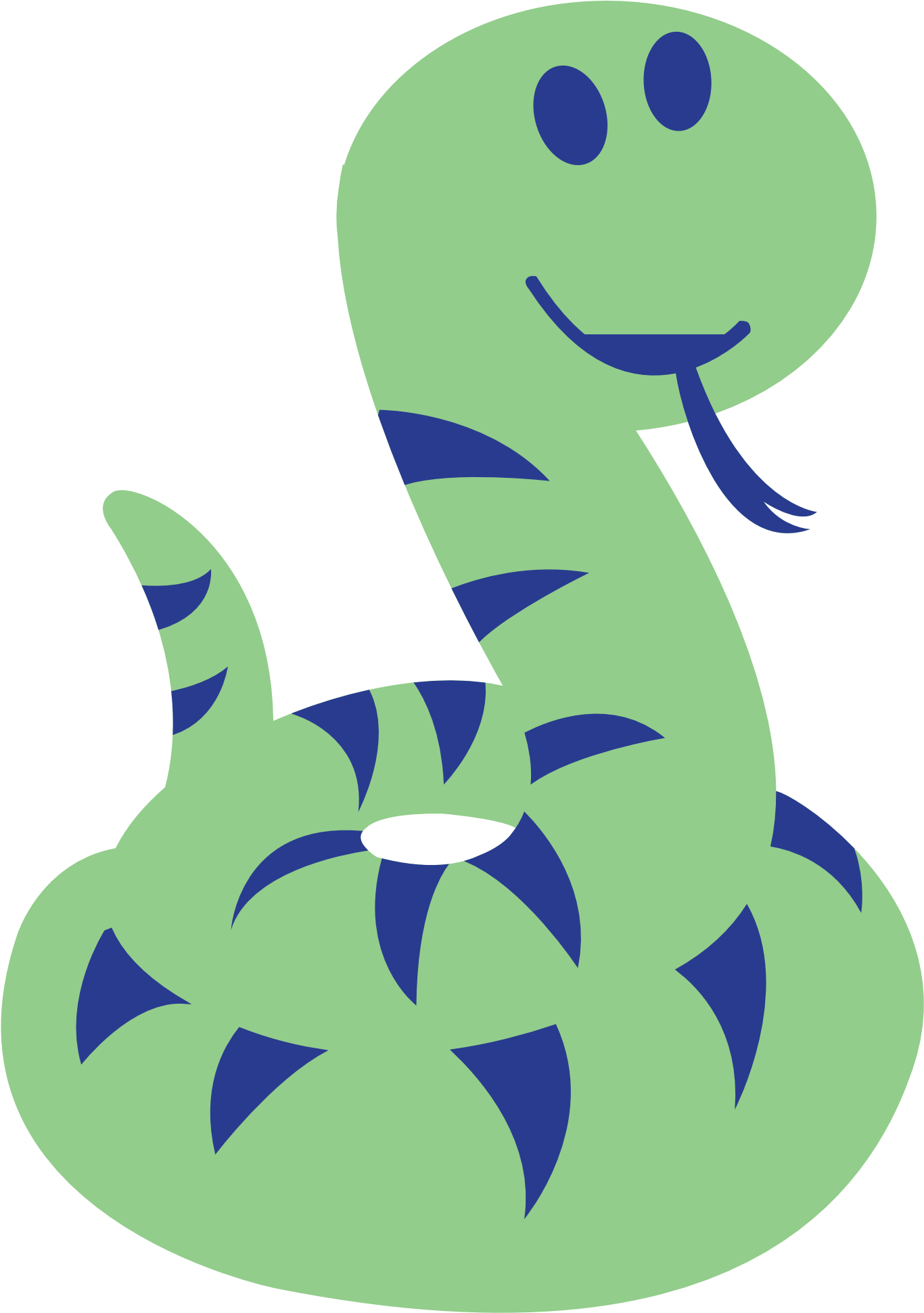 Snake Clipart - Transparent Background Snake Clipart (1979x1979), Png Download