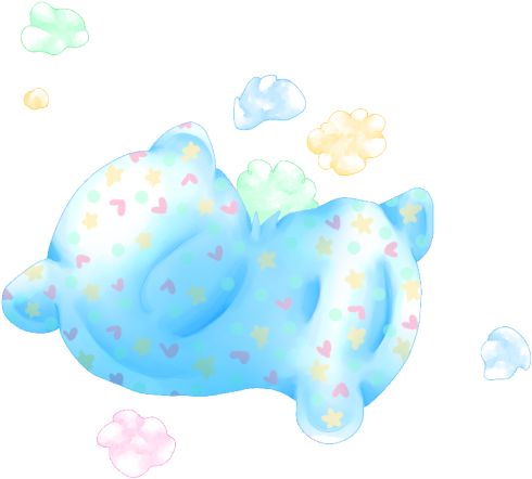 Cute Pillow On Tumblr - Pillow (500x451), Png Download