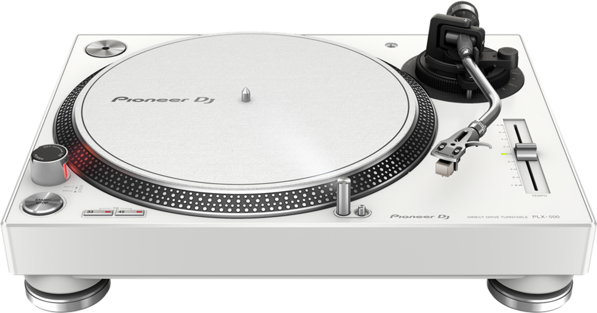 Plx 500 W Front - Pioneer Plx 500 W Turntable (1200x1200), Png Download