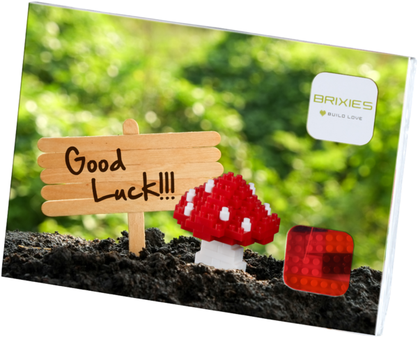 Postcard Good Luck - Wood (1000x1000), Png Download