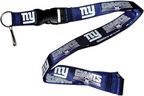 Nfl New York Giants Aminco Team Lanyard - New York Giants Lanyard - Blue (500x500), Png Download