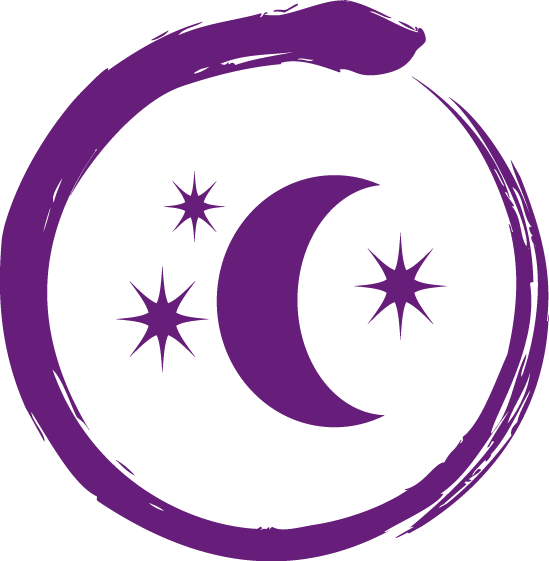 Ouroboros Clipart Circle - Purple Ouroboros (549x561), Png Download