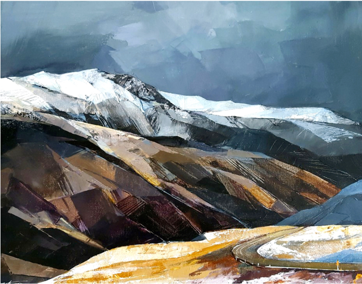 Lindis Pass (740x727), Png Download