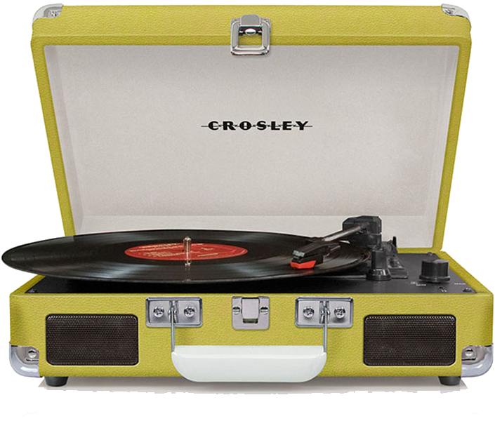 Cr8005a-gr Front Crosley Turntable Record Player Cruiser (788x788), Png Download