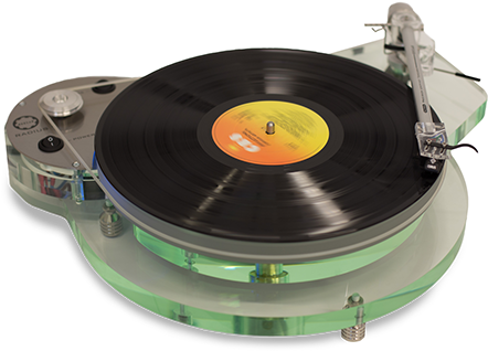 Roksan Radius 7 Premium Turntable + Free Vinyl (486x344), Png Download